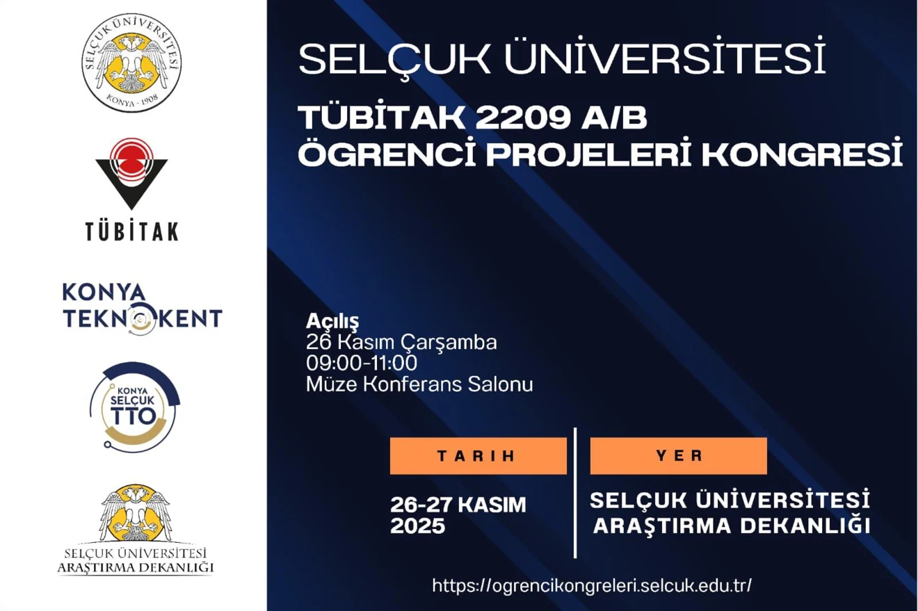 TÜBİTAK 2209 Öğrenci Projeleri Kongresi